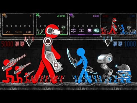 Видео: Гигантская битва — бой Стикмена и Тряпичной куклы