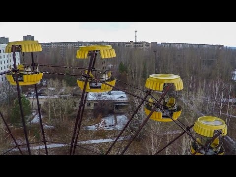 Видео: Winter in Pripyat town /  Зима в Припяти