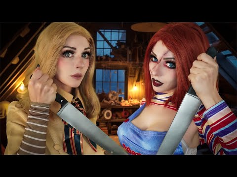 Видео: АСМР хочешь поиграть? M3GAN против ЧАКИ 🔪