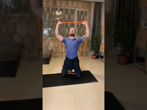 Видео: Тренировка в къщи с помощта на ластик