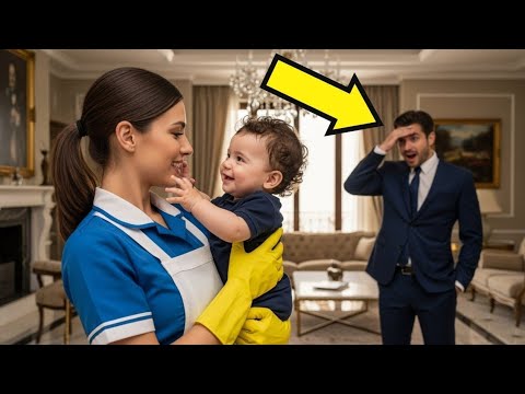 Видео: «Ребёнок миллиардера кусал всех нянь… но улыбнулся именно этой служанке»