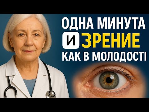 Видео: Упражнение которое вернет зрение всего за 1 минуту в день. 