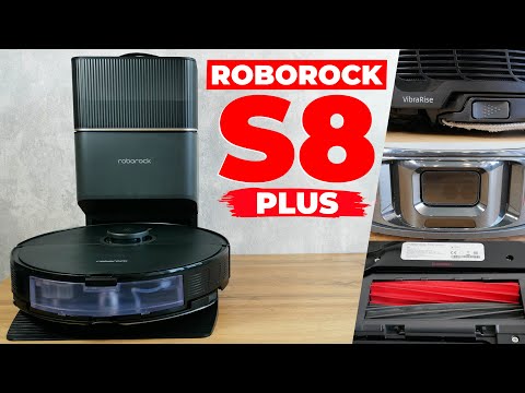 Видео: Roborock S8 Plus: самоочистка, распознавание вещей, ДВЕ щетки и подъем салфетки🔥 ОБЗОР и ТЕСТ✅