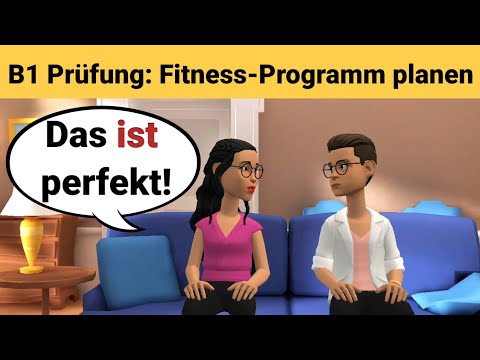 Видео: Устный экзамен по немецкому языку B1 | Планируем что-то вместе/диалог | разговорная часть 3