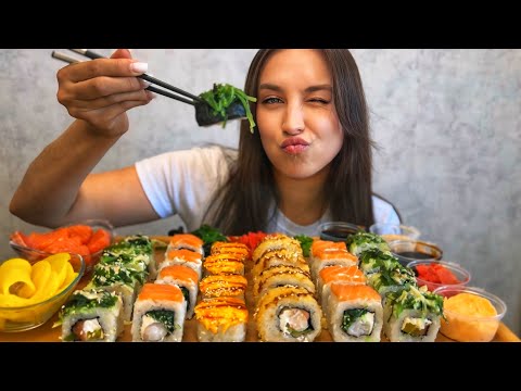 Видео: MUKBANG | ЛЮБИМЫЕ РОЛЛЫ И ИСПОРЧЕННОЕ НАСТРОЕНИЕ | 