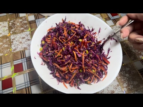 Видео: 🔥САЛАТ из КРАСНОКОЧАННОЙ КАПУСТЫ‼️ Вкусно и Красиво 😍 МАМА ЛЕНА ГОТОВИТ