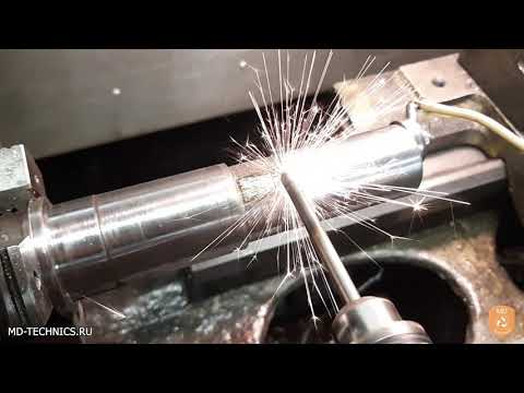 Видео: Электроискровой метод наплавки,  using electro-spark deposition method