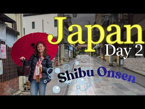 Видео: Влог из Японии. День 2 - Shibu Onsen