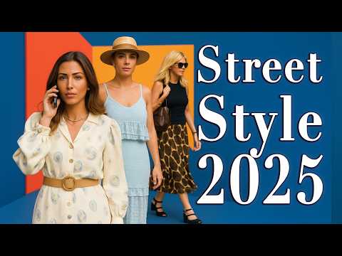Видео: Что носят женщины в Лондоне | Летний уличный стиль 2025
