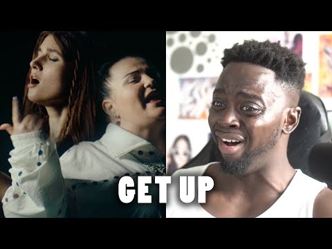 Видео: Jerry Heil & alyona alyona - ПОДОЛЯНОЧКА (GET UP) mood video REACTION