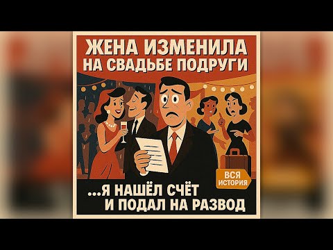 Видео: Жена изменила на свадьбе подруги — я нашёл счёт на анализ и развёлся.