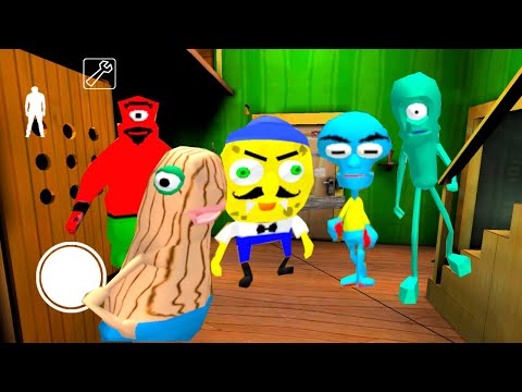 Видео: НОВЫЕ СОСЕДИ СПАНЧ боб ДЕЛАЮ КОНЦОВКУ - Plankton Gang. Sponge Neighbor