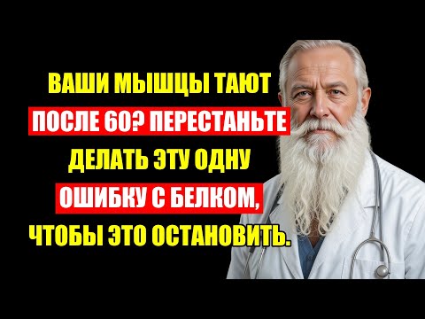 Видео: После 60 Ваши Мышцы Тают Из-За Этой Ошибки С Белком! Врачи Молчали Об Этом.