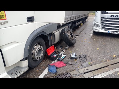 Видео: Дальнобой. А вот и первый касячок !