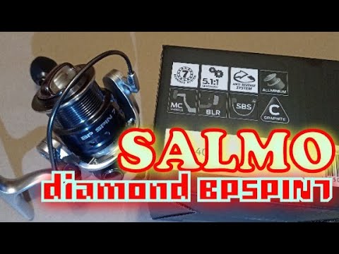 Видео: Salmo Diamond BPspin7.Обзор с Разборкой.Катушка НОРМ