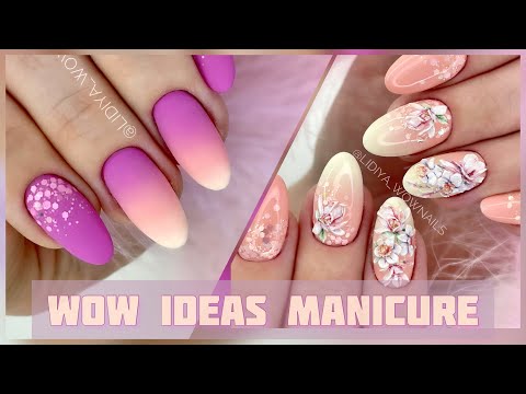 Видео: Весенний маникюр | Идеи Дизайна ногтей | Ombre nails #nailart