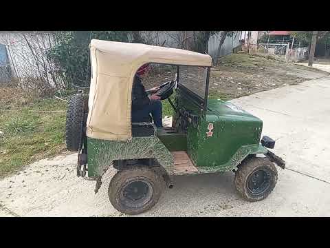 Видео: Самодельный миниджип. Знакомство.