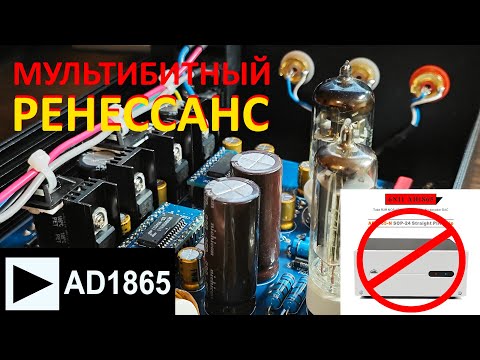 Видео: ПЕРВЫЙ технический обзор мультибитного лампового ЦАП AD1865 (6N11 6Z4 CS8414) NOS! [DacMaster]