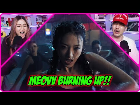 Видео: MEOVV(미야오) - клип «BURNING UP» | РЕАКЦИЯ!