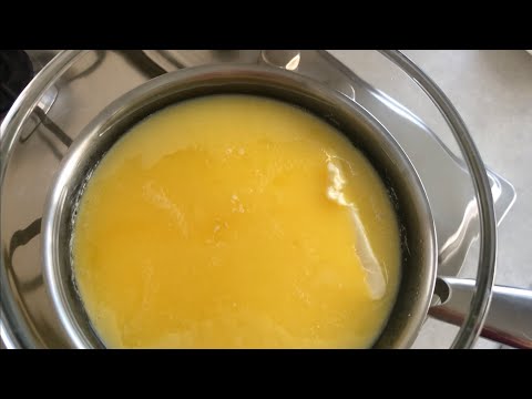 Видео: Топленое масло, самый правильный рецепт. Идеальное качество. Вкусно и очень полезно.