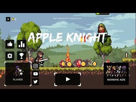 Видео: Apple Knight - android game - яблочный рыцарь