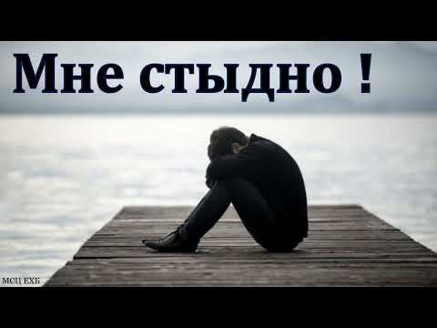 Видео: "Мне стыдно". Д. Елисеев. МСЦ ЕХБ