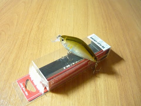 Видео: Обзор воблера 3D Flat Crank Yo-Zuri (Воблеры на щуку)