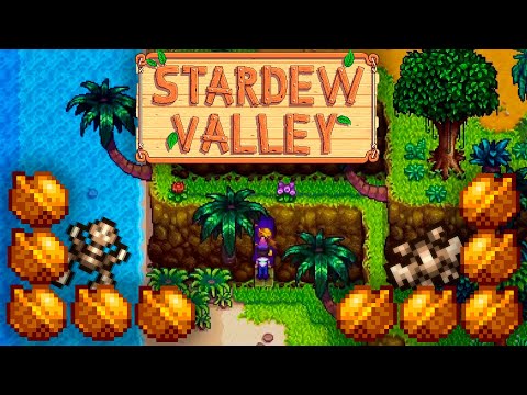 Видео: Золотые орехи как абсолютная цель // УльтраПостНеОсновы Stardew Valley №2