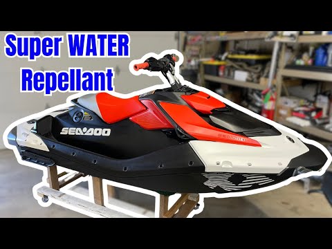 Видео: КЕРАМИЧЕСКОЕ ПОКРЫТИЕ моего Seadoo Spark TRIXX — предотвращает выцветание на солнце