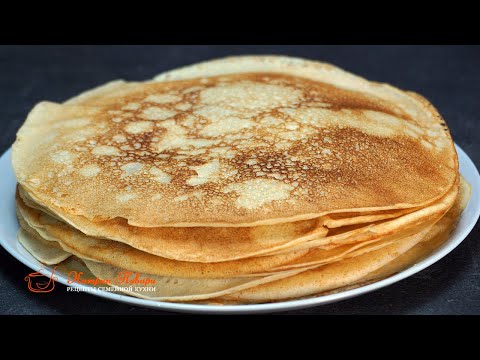 Видео: Скоро МАСЛЕНИЦА! Нежнейшие БЛИНЫ! Никогда не поверите что я кладу в БЛИНЫ!!!