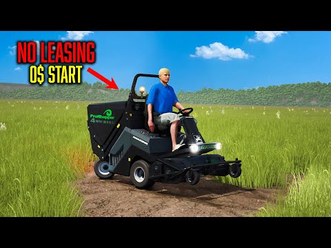 Видео: Старт с 0$ на ПЛОСКОЙ КАРТЕ без ЛИЗИНГА! 🚜
