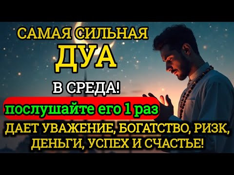 Видео: САМАЯ СИЛЬНАЯ Дуа в СРЕДА Все желания сбываются! #дуа