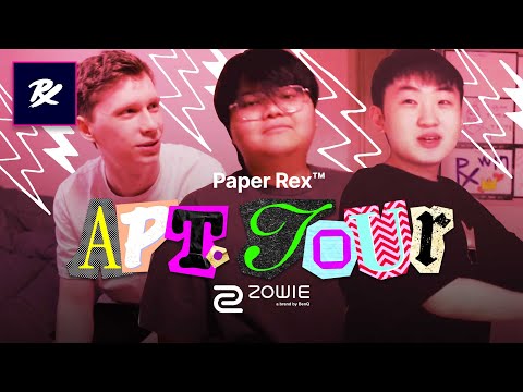 Видео: Экскурсия по квартире Paper Rex! | Предоставлено ZOWIE