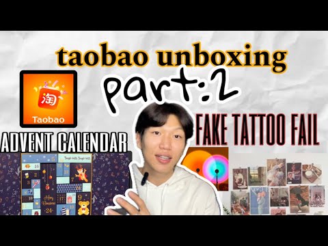 Видео: \Taobao unboxing| |part-2| 'ADVENT CALENDAR' :Зүгээр л хулхи бараанууд/ 🎁📦🗓️🌄