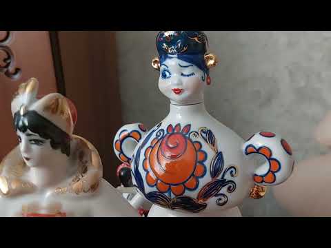 Видео: Фарфороровые статуэтки СССР#ЛФЗ#Полонский ЗХК#Коростень#