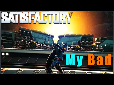 Видео: Побочный квест в Satisfactory 1.1 пошел не так