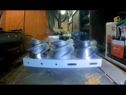 Видео: Сравнение импеллеров (China vs USA) для водомётной насадки