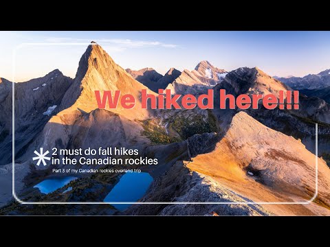 Видео: Мы отправимся в два похода из списка желаний недалеко от Банфа, Альберта, включая знаменитую верш...