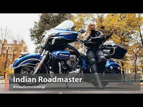 Видео: Indian Roadmaster (Тест от Ксю) - серия "Большие Путешественники" /Roademotional