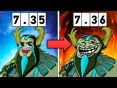 Видео: КАК ЗАТРОЛЛИТЬ ТИММЕЙТОВ В НОВОМ ПАТЧЕ? Дота 2 [7.36]
