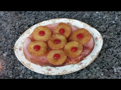 Видео: Праздничный стейк из ветчины