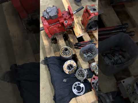 Видео: Ремонт гидравлического насоса HYDRAULICS
