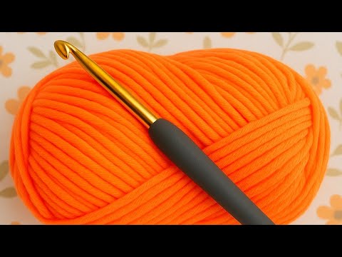 Видео: Боже мой! Получилась такая красота всего за несколько минут. Вязание крючком.