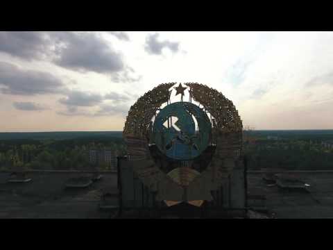 Видео: Autumn Chernobyl from drone. Осенний Чернобыль с дрона - 4K