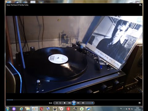 Видео: Слушаем винил\ Sting \Side 1\ "The Dream Of The Blue Turtles" 1985 Vinil