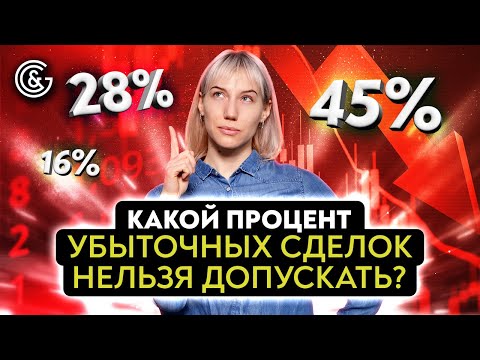 Видео: Какой ПРОЦЕНТ убыточных СДЕЛОК говорит о проблеме в торговле?