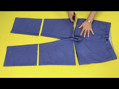 Видео: [DIY] Брюки, которые вы не носите, становятся предметом роскоши 2