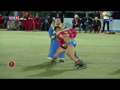 Видео: Улсын харцага Б.Орхонбаяр - Даян аварга Н.Батсуурь