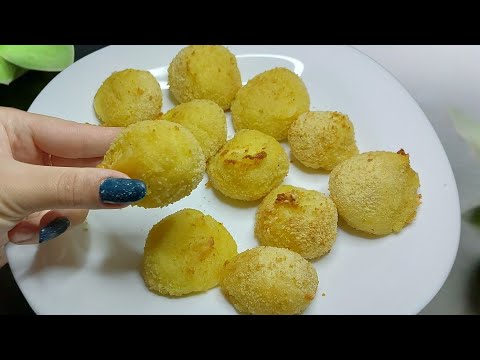 Видео: Картопляні кульки з сиром! Простий рецепт!Рецепт в духовці!