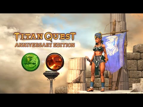 Видео: Прохождения Titan Quest Природа + Земля: Путь к Телхину[Walkthroughs] #14[Стрим]